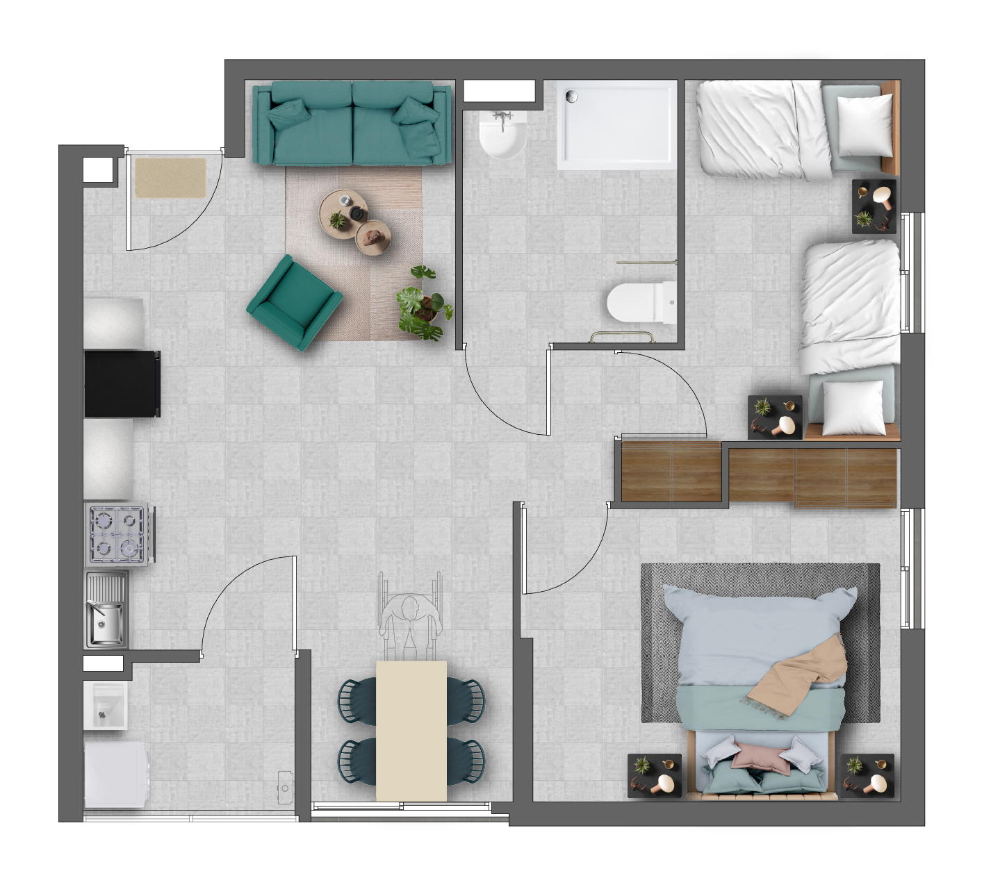 modelos, plantas, tipologías