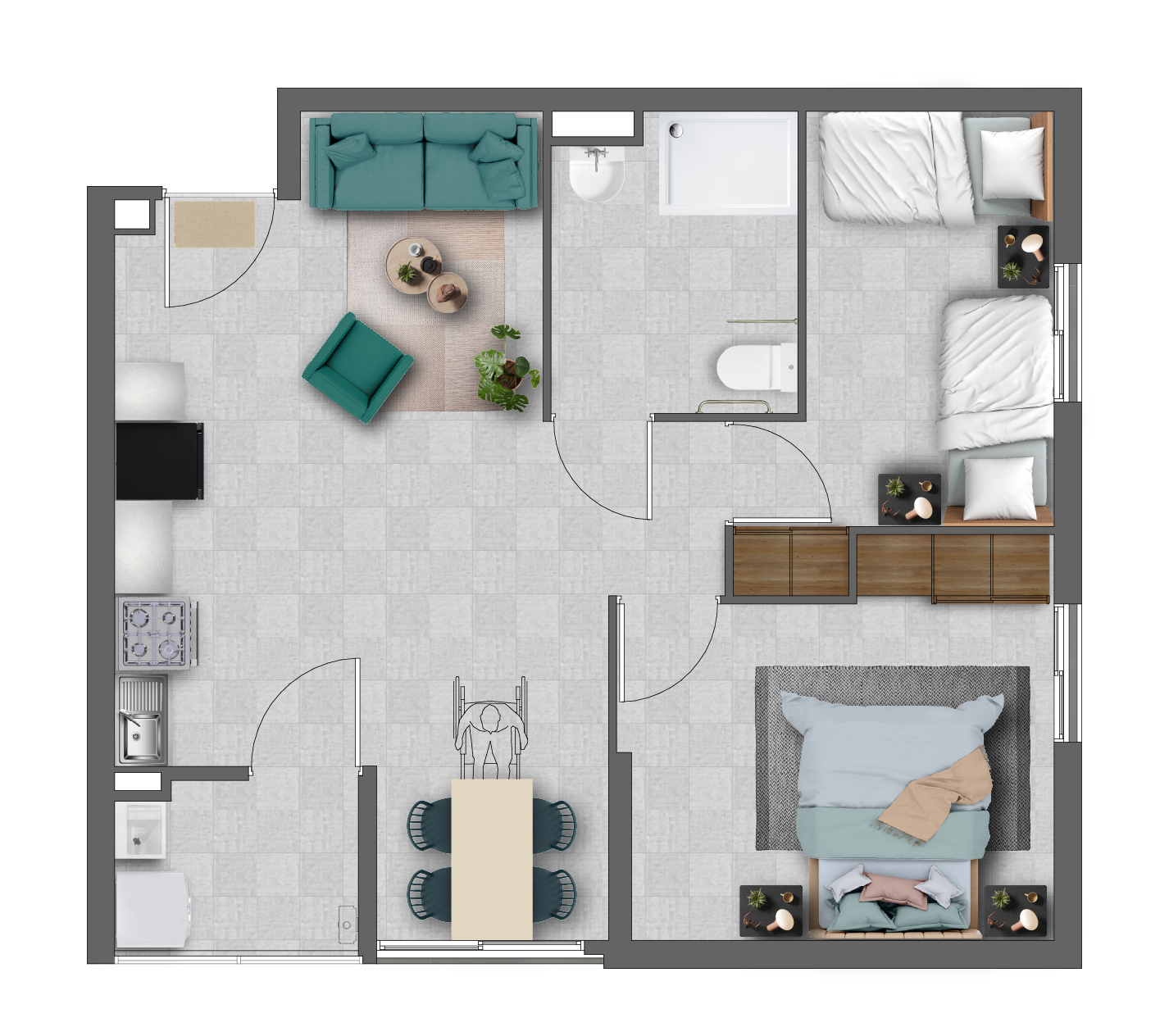 modelos, plantas, tipologías