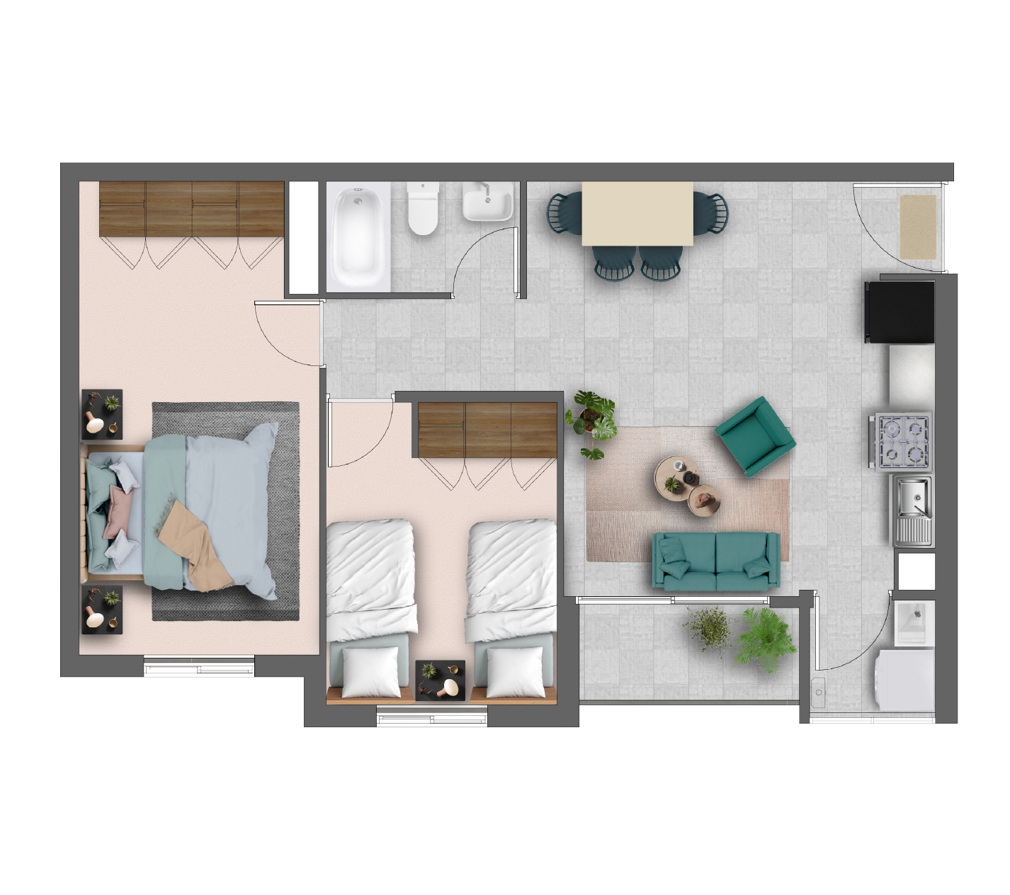 modelos, plantas, tipologías